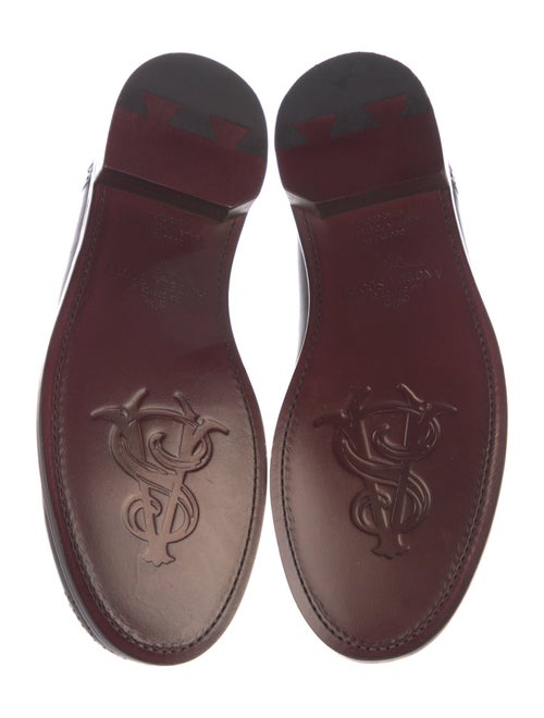 The Office of Angela Scott Leather Loafers