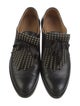 The Office of Angela Scott Leather Studded Accents Oxfords