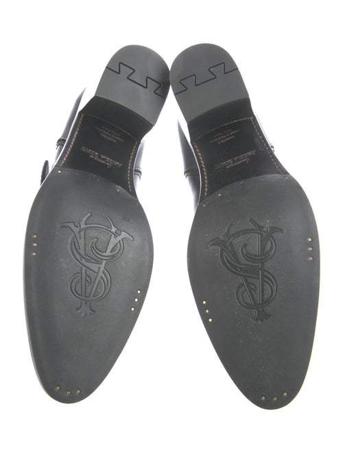 The Office of Angela Scott Leather Pumps