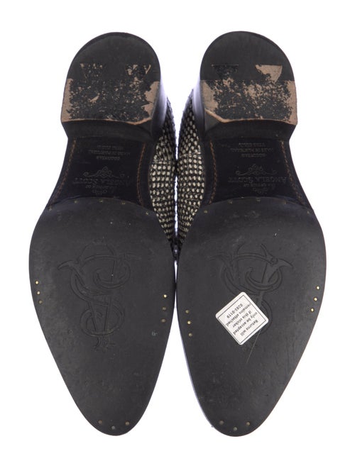 The Office of Angela Scott Snakeskin Polka Dot Print Chelsea Boots