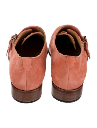 The Office of Angela Scott Suede Oxfords