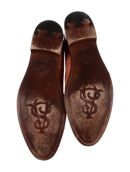 The Office of Angela Scott Suede Oxfords