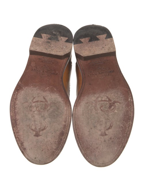 The Office of Angela Scott Leather Oxfords