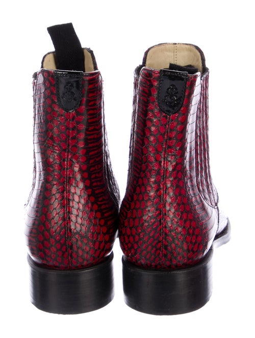 The Office of Angela Scott Python Chelsea Boots