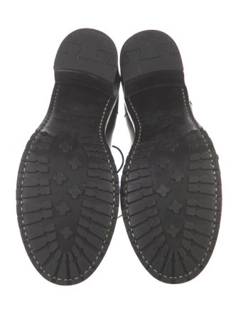 The Office of Angela Scott Leather Studded Accents Pumps