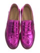 The Office of Angela Scott Patent Leather Lasercut Accents Loafers