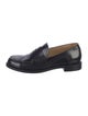 The Office of Angela Scott Patent Leather Whipstitch Trim Loafers