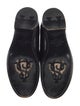 The Office of Angela Scott Patent Leather Whipstitch Trim Loafers