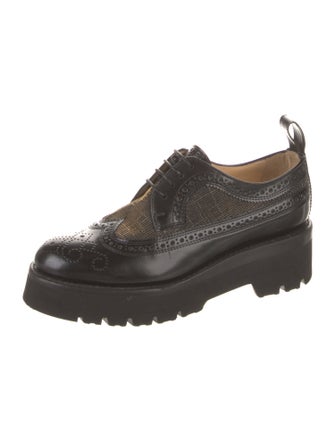 The Office of Angela Scott Patent Leather Oxfords