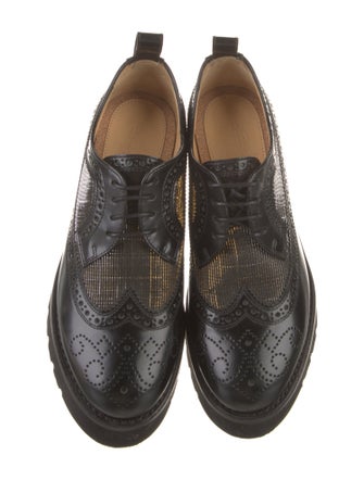The Office of Angela Scott Patent Leather Oxfords