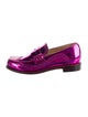 The Office of Angela Scott Patent Leather Lasercut Accents Loafers