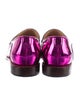 The Office of Angela Scott Patent Leather Lasercut Accents Loafers