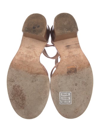 The Office of Angela Scott Suede Sandals