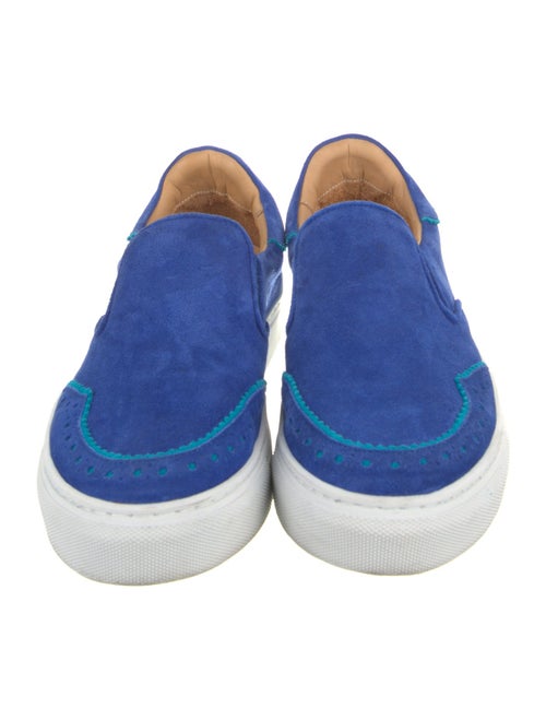 The Office of Angela Scott Suede Sneakers