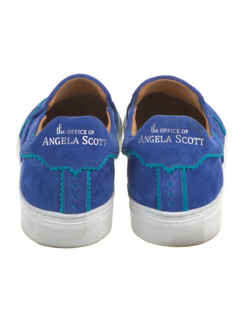 The Office of Angela Scott Suede Sneakers