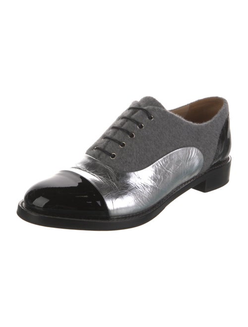 The Office of Angela Scott Patent Leather Oxfords