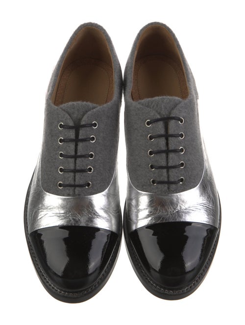 The Office of Angela Scott Patent Leather Oxfords