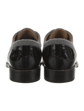 The Office of Angela Scott Patent Leather Oxfords