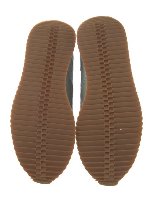 The Office of Angela Scott Suede Colorblock Pattern Sneakers