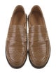 The Office of Angela Scott Leather Lasercut Accents Loafers