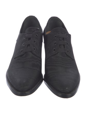 The Office of Angela Scott Leather Pumps