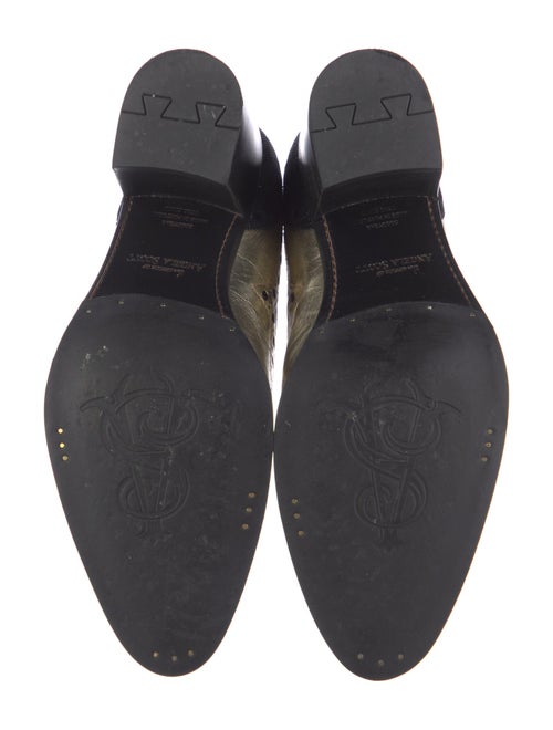 The Office of Angela Scott Leather Pumps