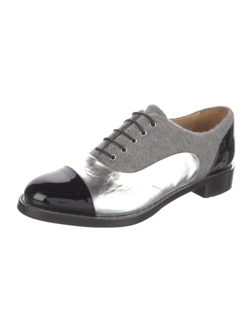 The Office of Angela Scott Patent Leather Oxfords