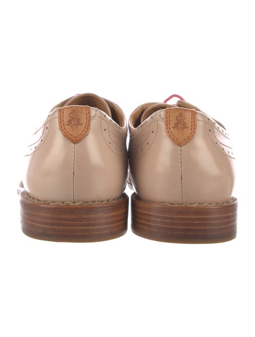 The Office of Angela Scott Leather Lasercut Accents Oxfords