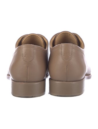 The Office of Angela Scott Leather Oxfords