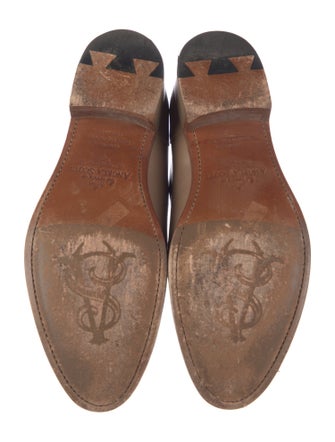 The Office of Angela Scott Leather Oxfords