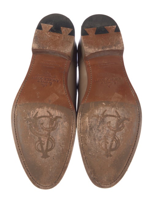 The Office of Angela Scott Leather Oxfords