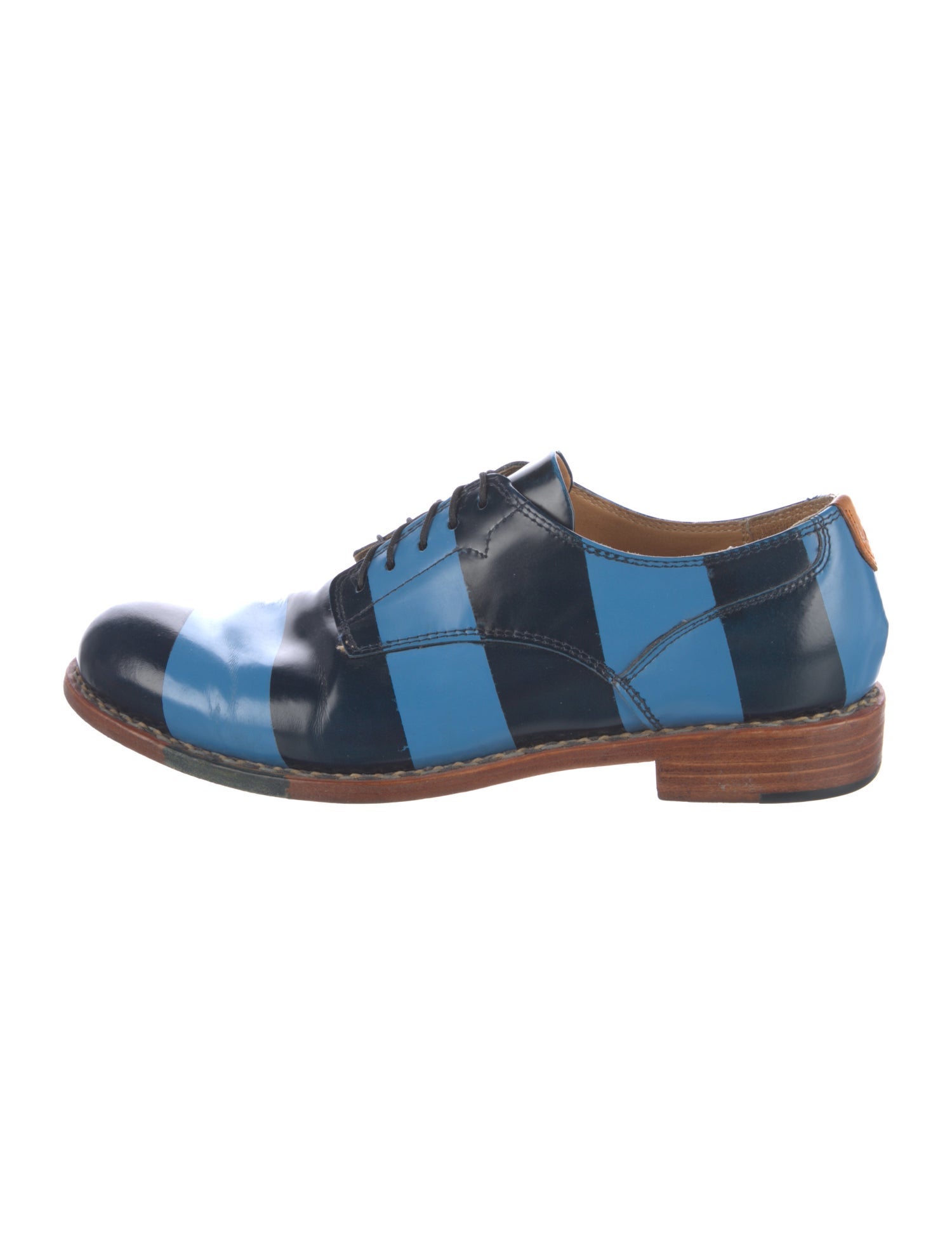 The Office of Angela Scott Leather Derby Shoes