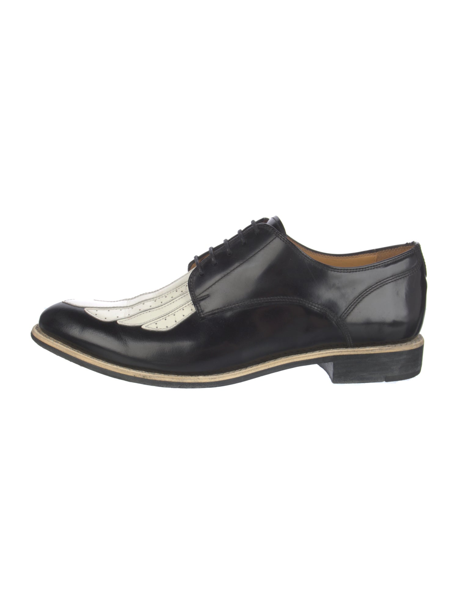 The Office of Angela Scott Leather Oxfords
