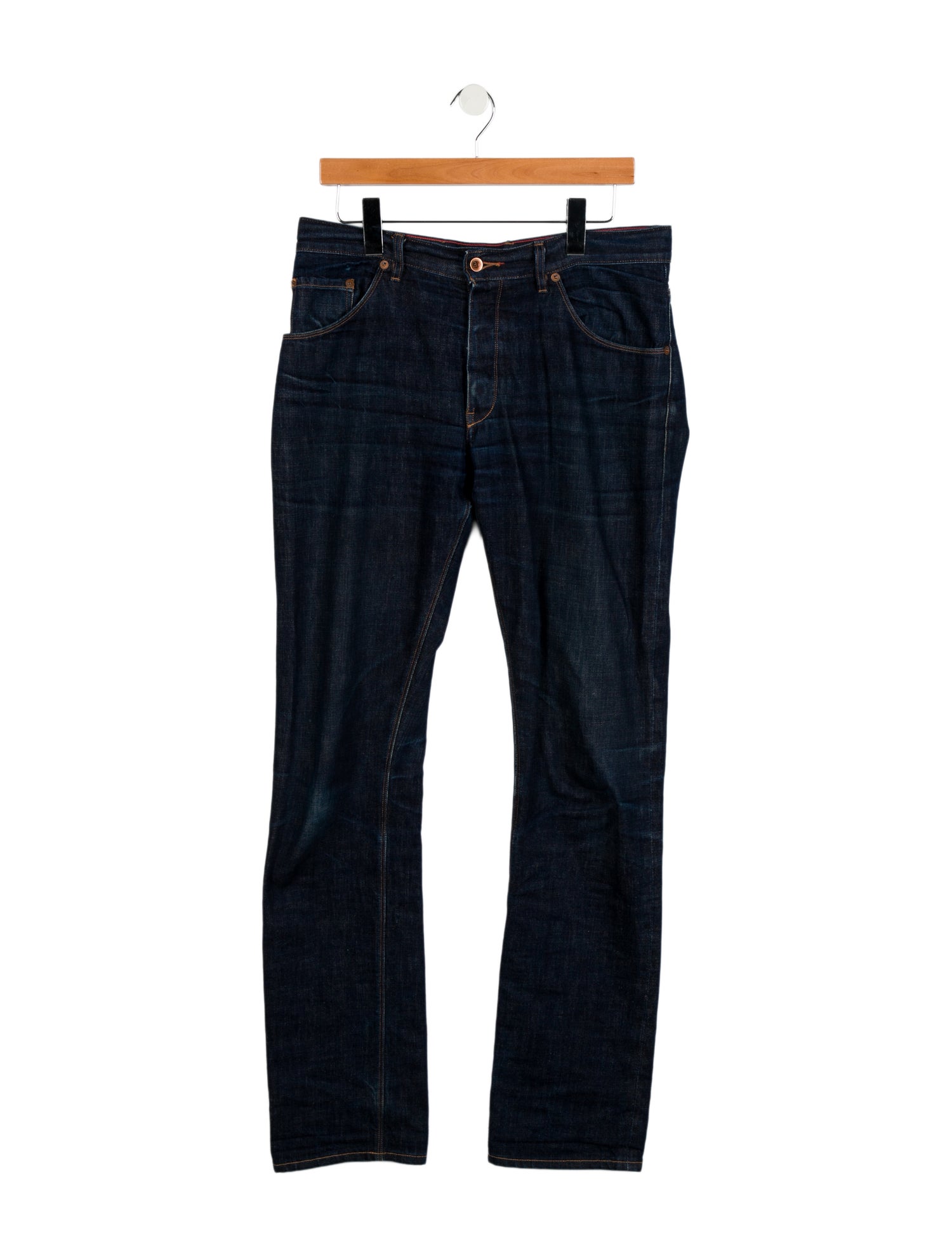 Raleigh Denim Straight-Leg Jeans