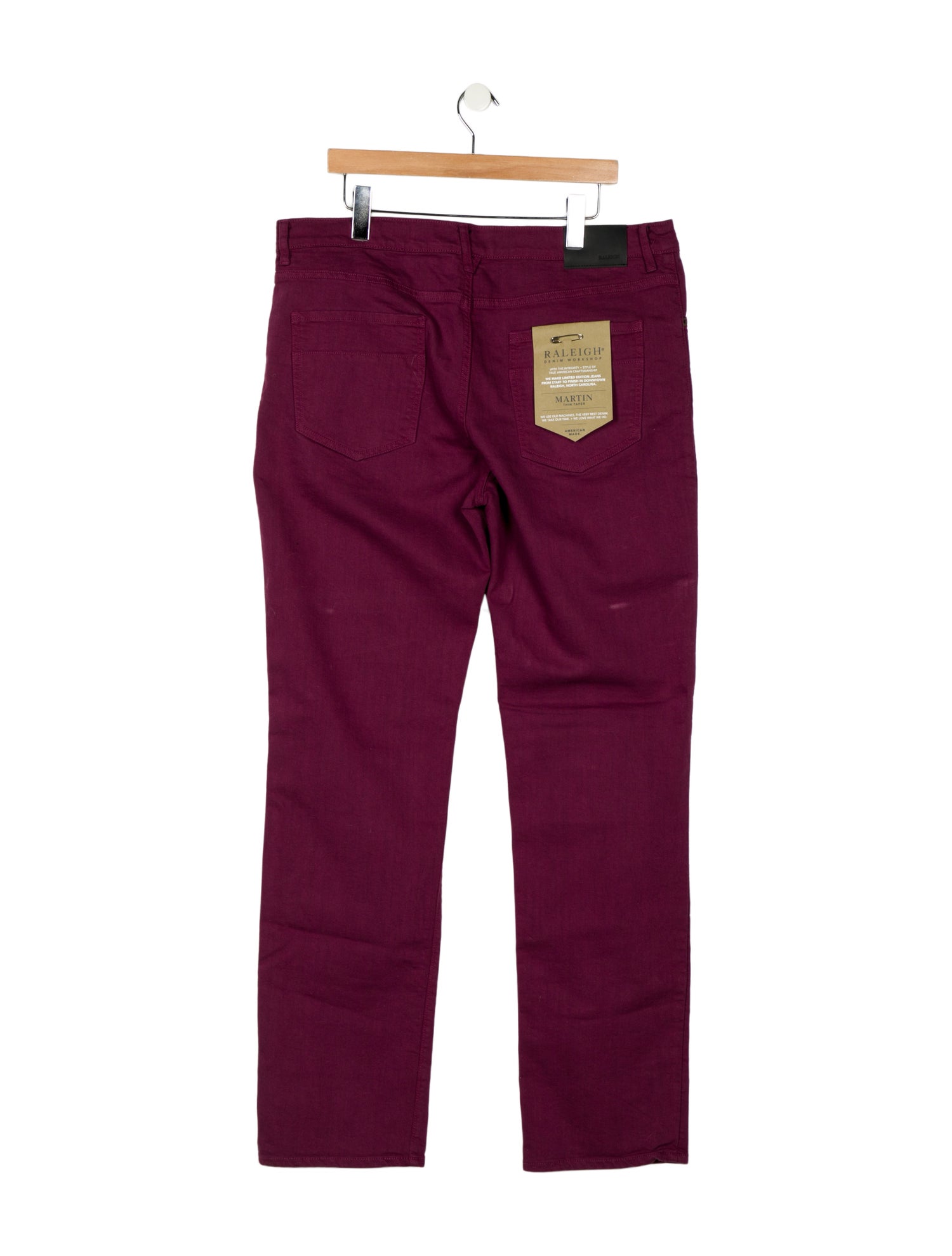 Raleigh Denim Straight-Leg Jeans