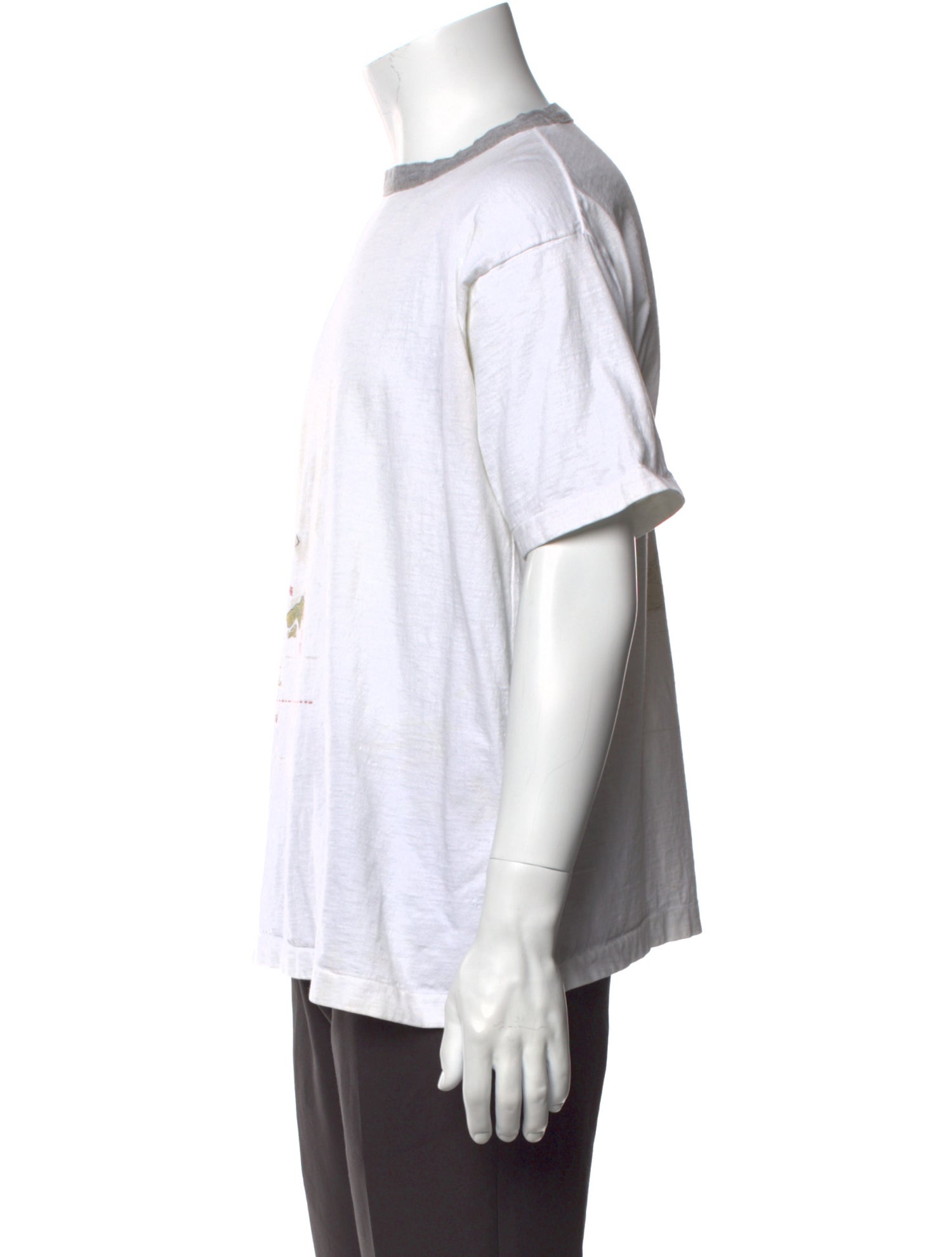 45rpm Graphic Print Crew Neck T-Shirt