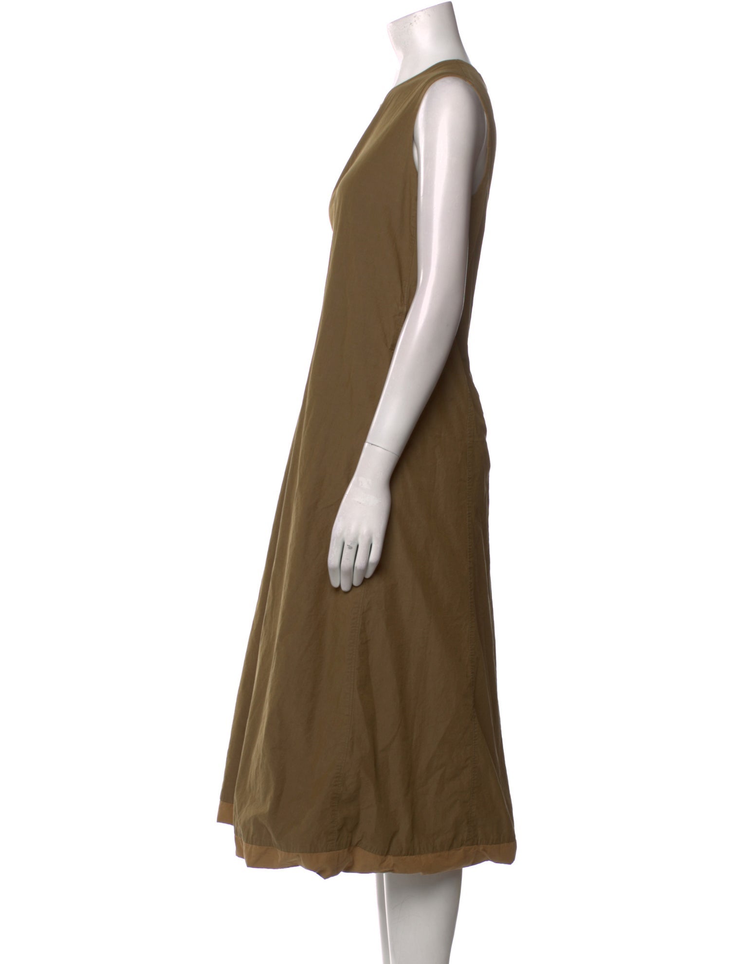 45rpm Crew Neck Midi Length Dress