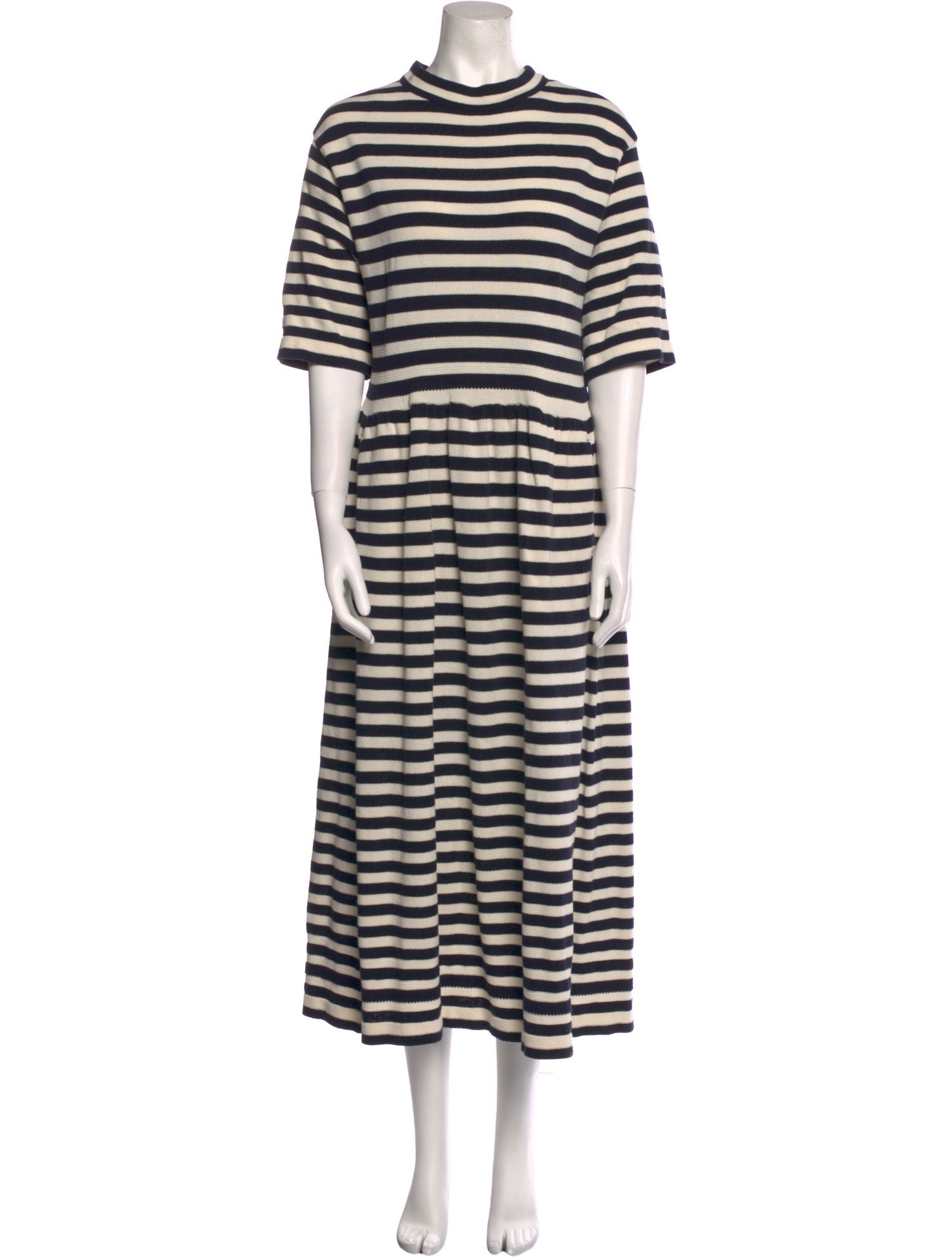 45rpm Striped Long Dress