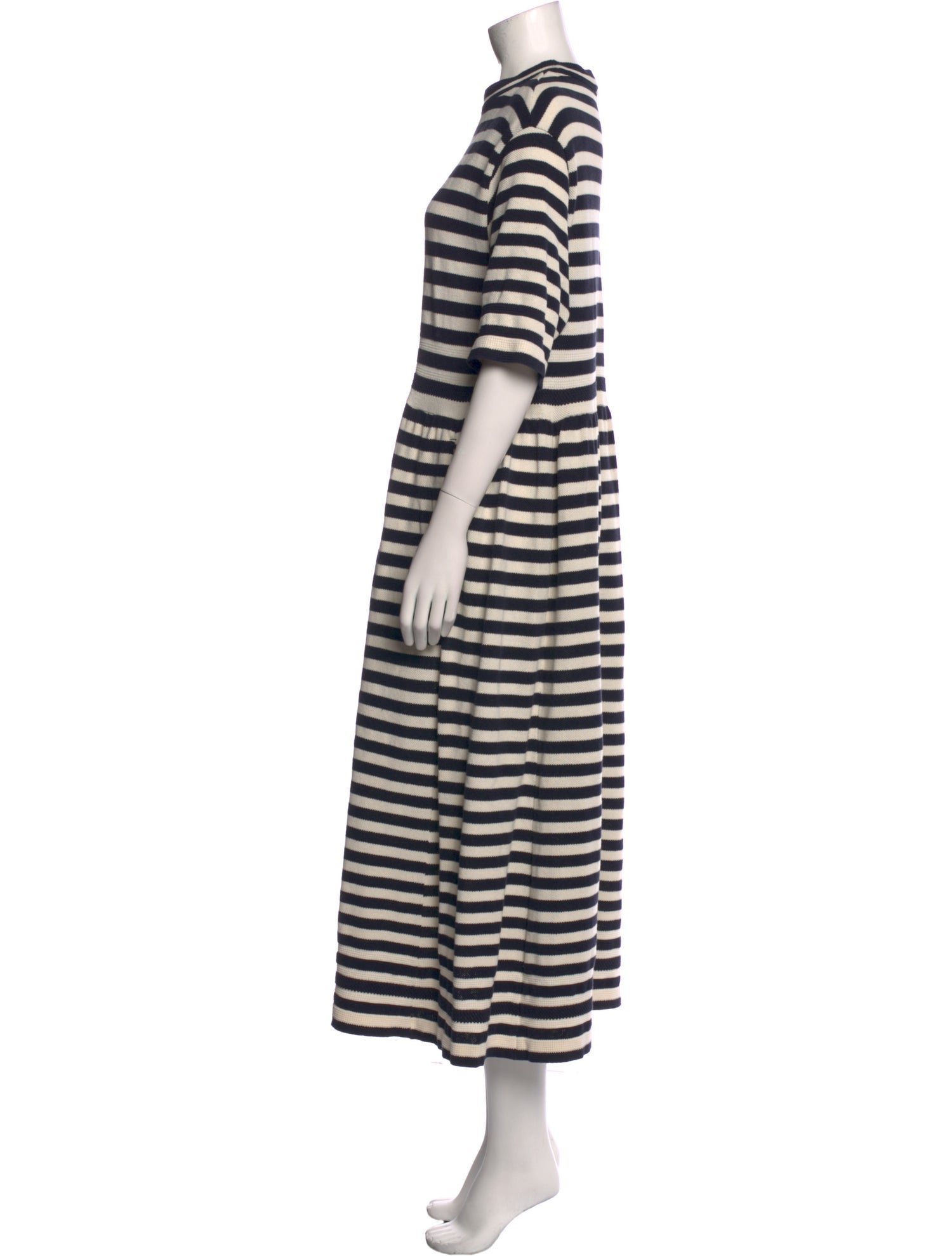 45rpm Striped Long Dress