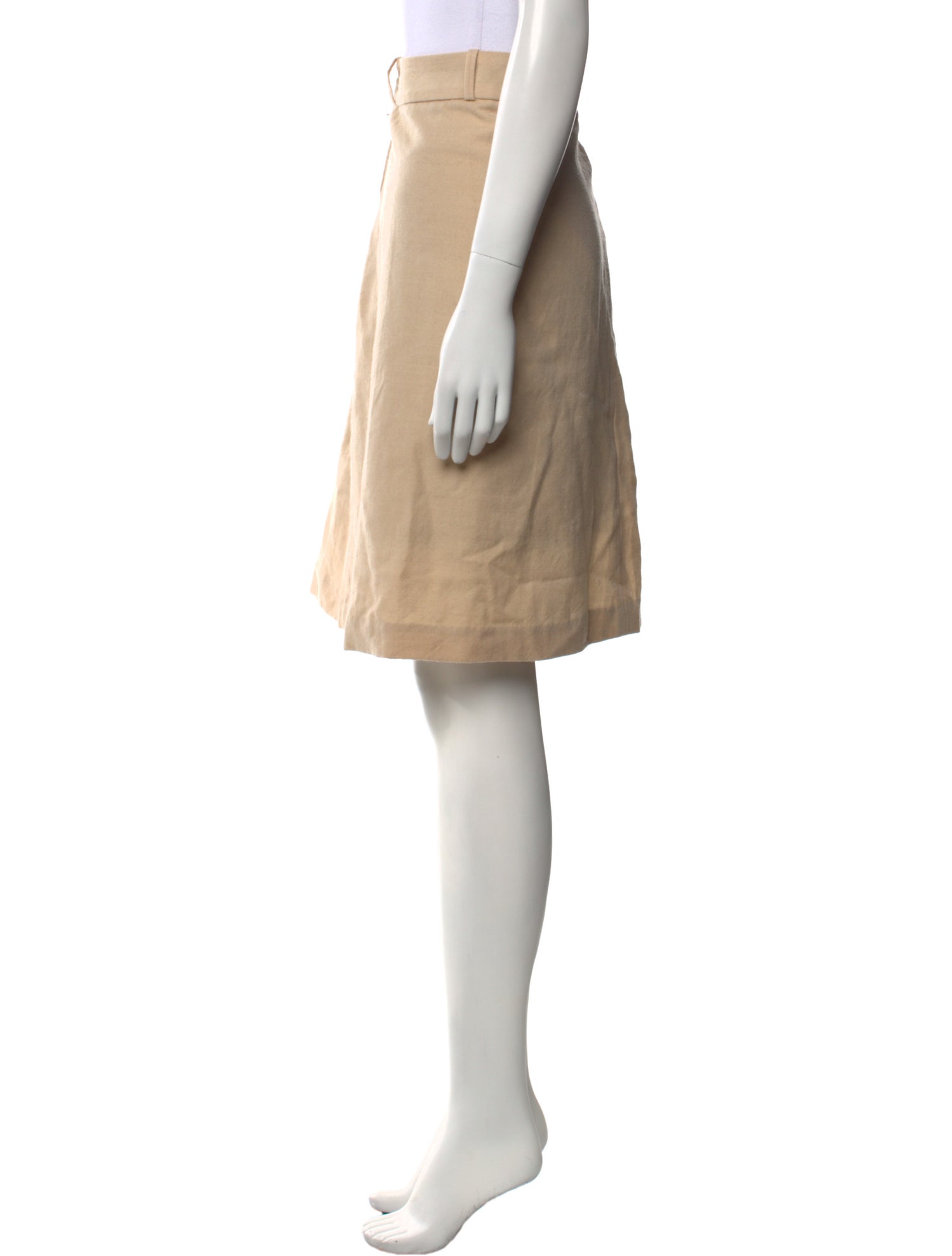 45rpm Wool Knee-Length Skirt