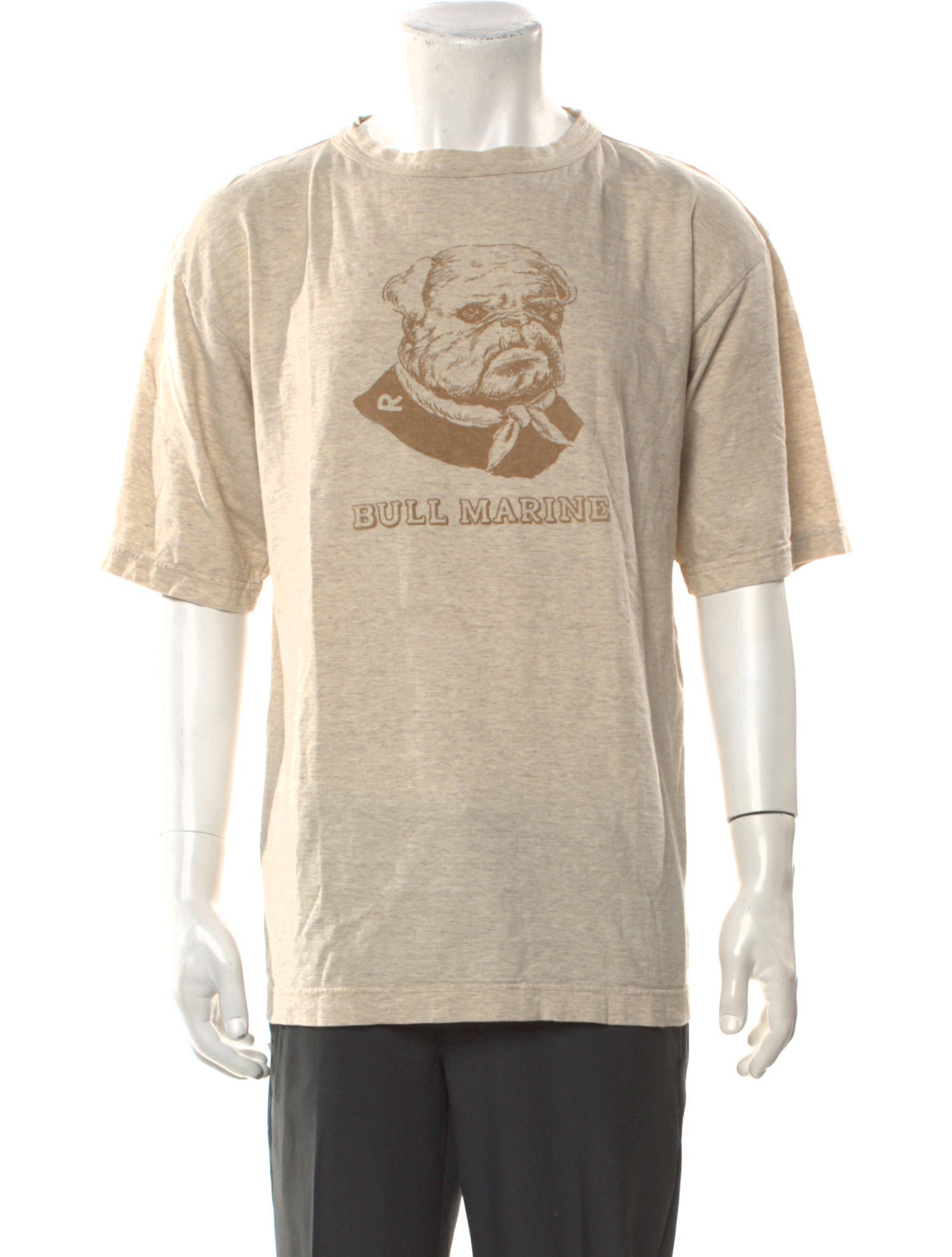 45rpm Graphic Print Crew Neck T-Shirt