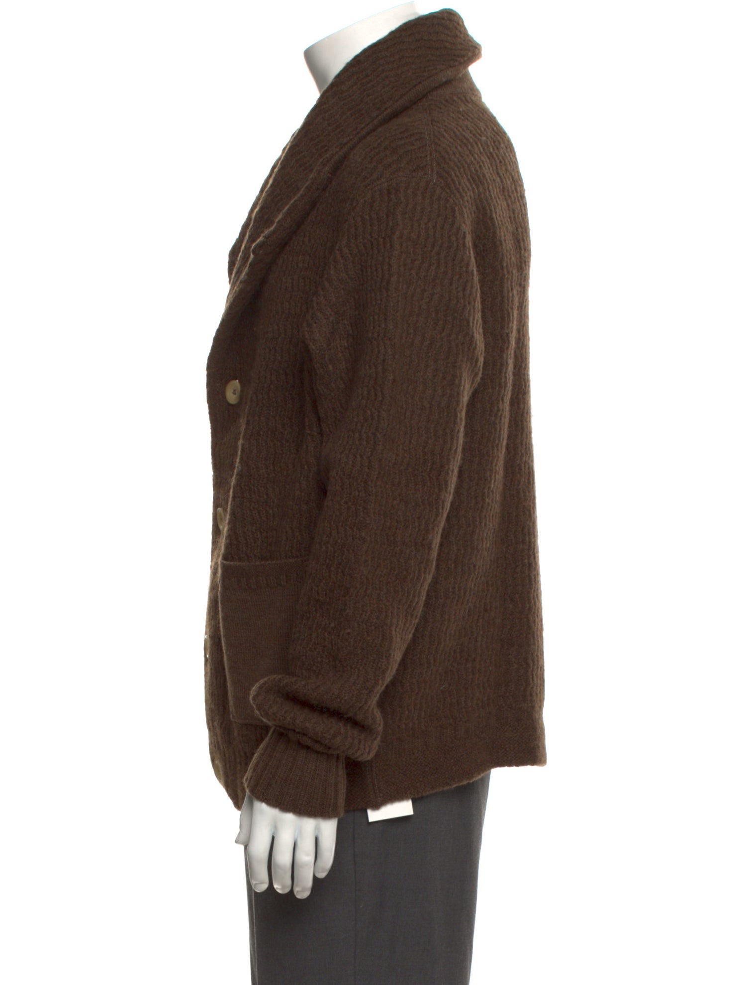 45rpm Wool V-Neck Cardigan