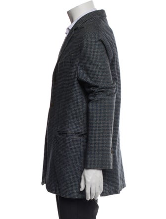 45rpm Houndstooth Print Peacoat