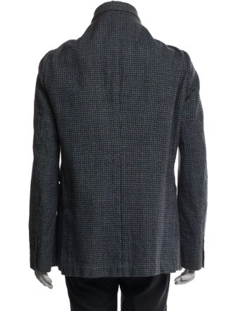 45rpm Houndstooth Print Peacoat