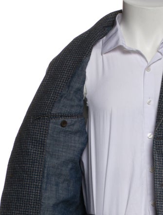 45rpm Houndstooth Print Peacoat