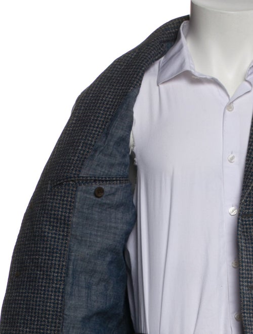 45rpm Houndstooth Print Peacoat