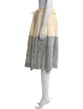 45rpm Printed Knee-Length Skirt