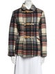 45rpm Plaid Print Jacket