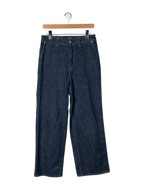 45rpm Mid-Rise Wide Leg Jeans