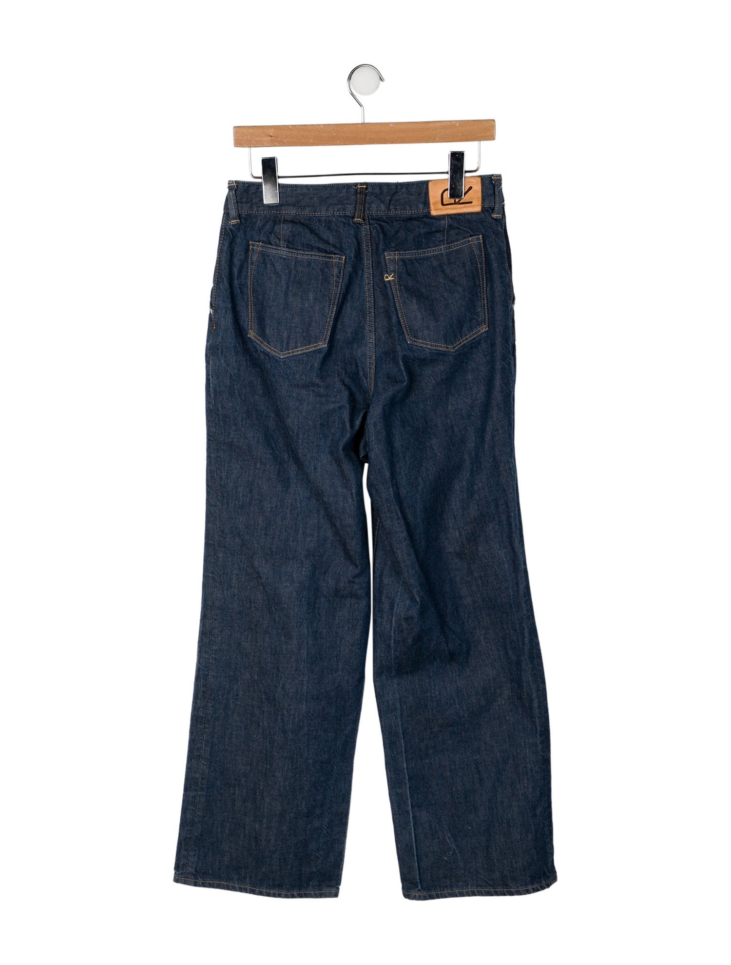 45rpm Mid-Rise Wide Leg Jeans
